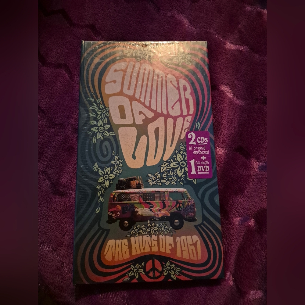 Summer of Love The Hits Of 1967 CD and DVD Set Sealed